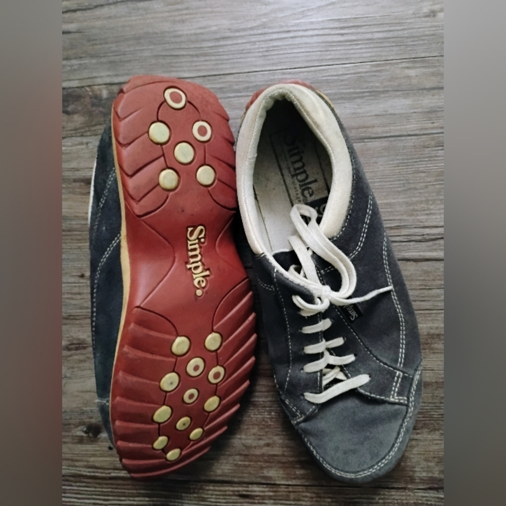 Simple Brand Vintage comfortable lace up sneakers size 9 US - Picture 3 of 4